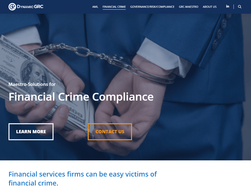 Financial Crime - Dynamic-GRC